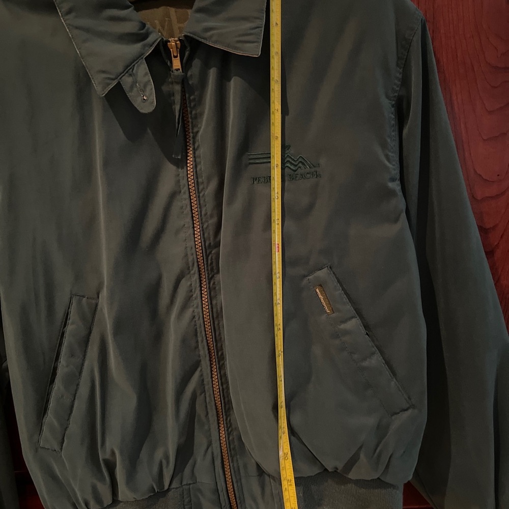 Golf jacket size small with Pebble Beach logo